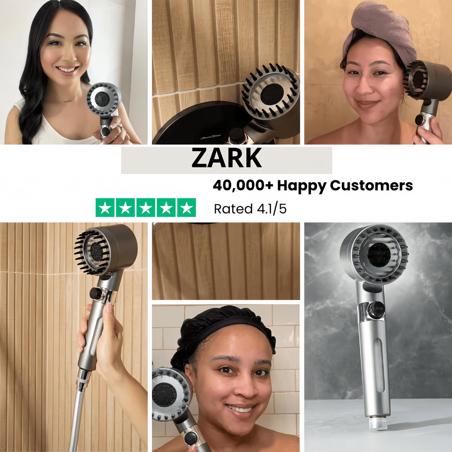 ZARK - DER GEFILTERTE DUSCHKOPF™